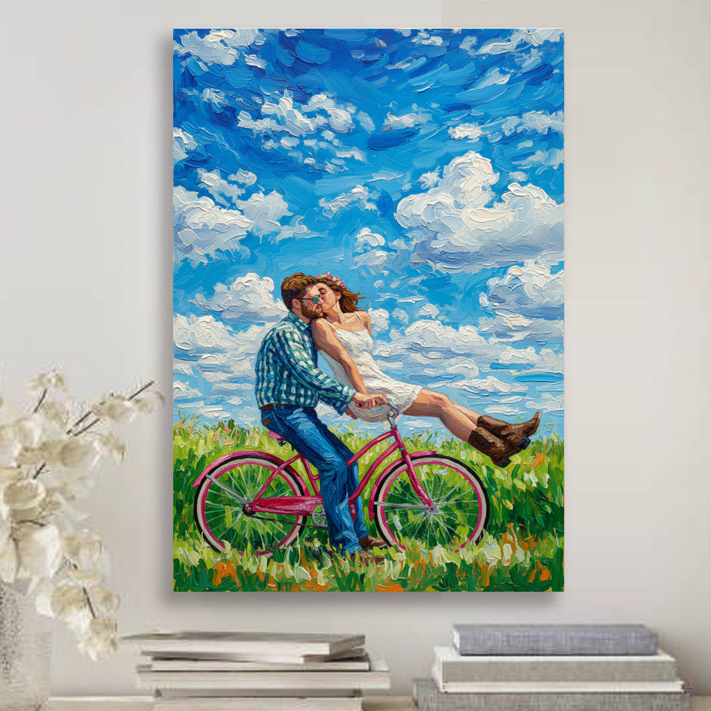 Obraz olejny - portret na płótnie z Twojego zdjęcia