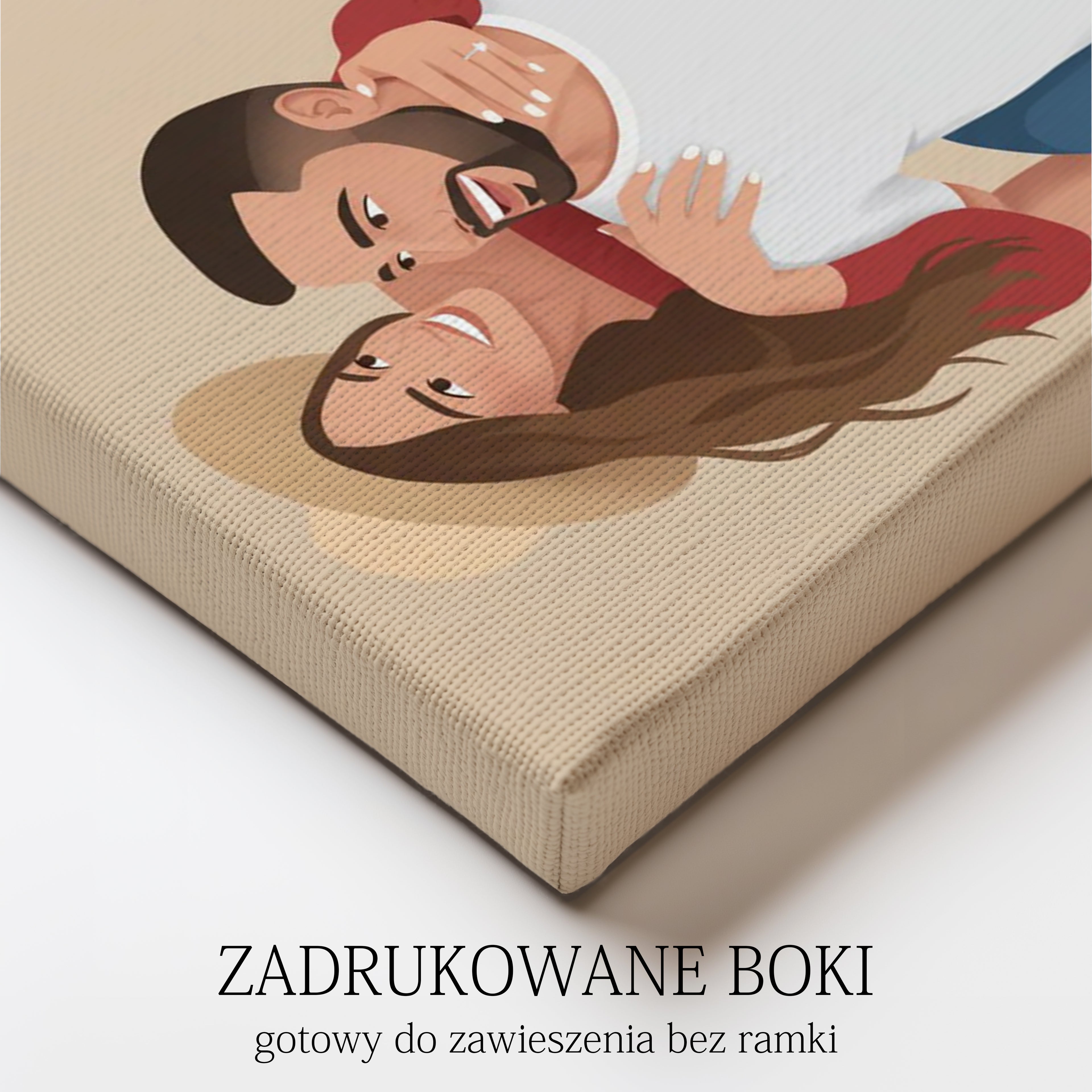 Portret minimalistyczny ze zdjęcia - prezent dla niego dla niej