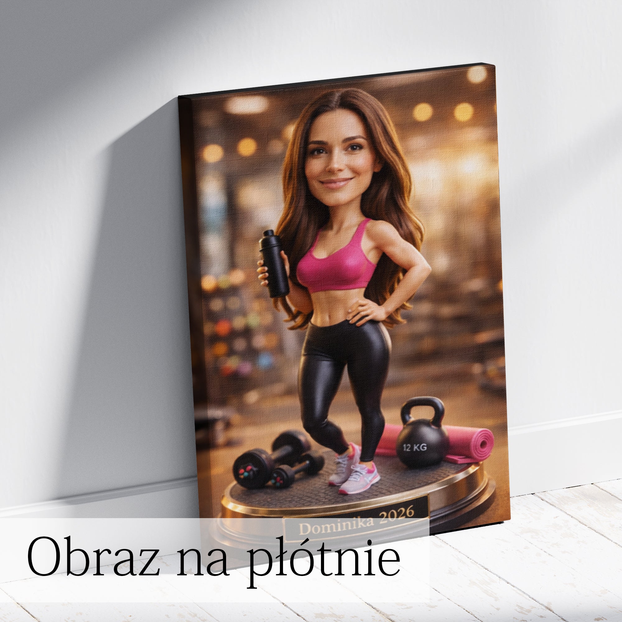 nie uwierzysz jak wygląda w tej wersji fitness karykatura