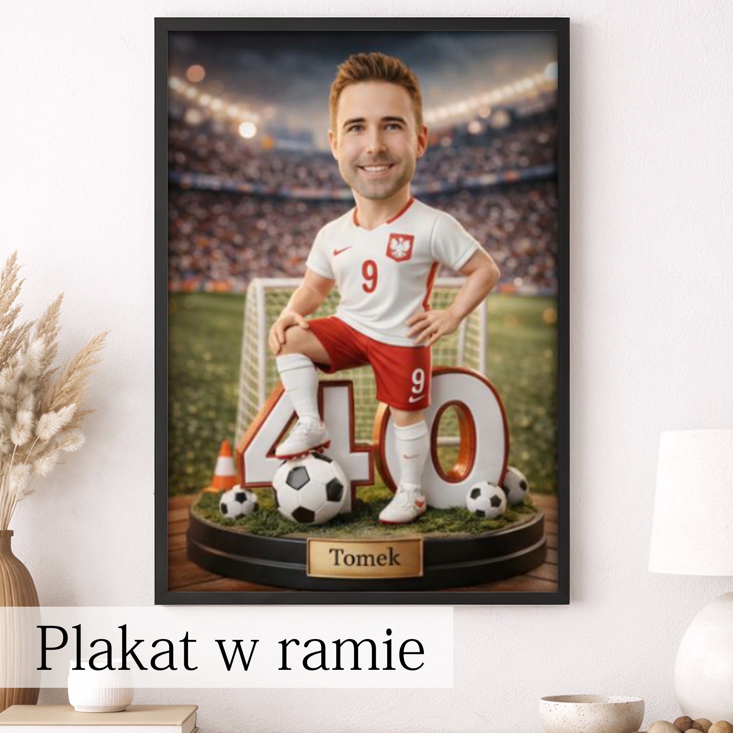 hit prezentowy dla piłkarza śmieszny obraz personalizowany