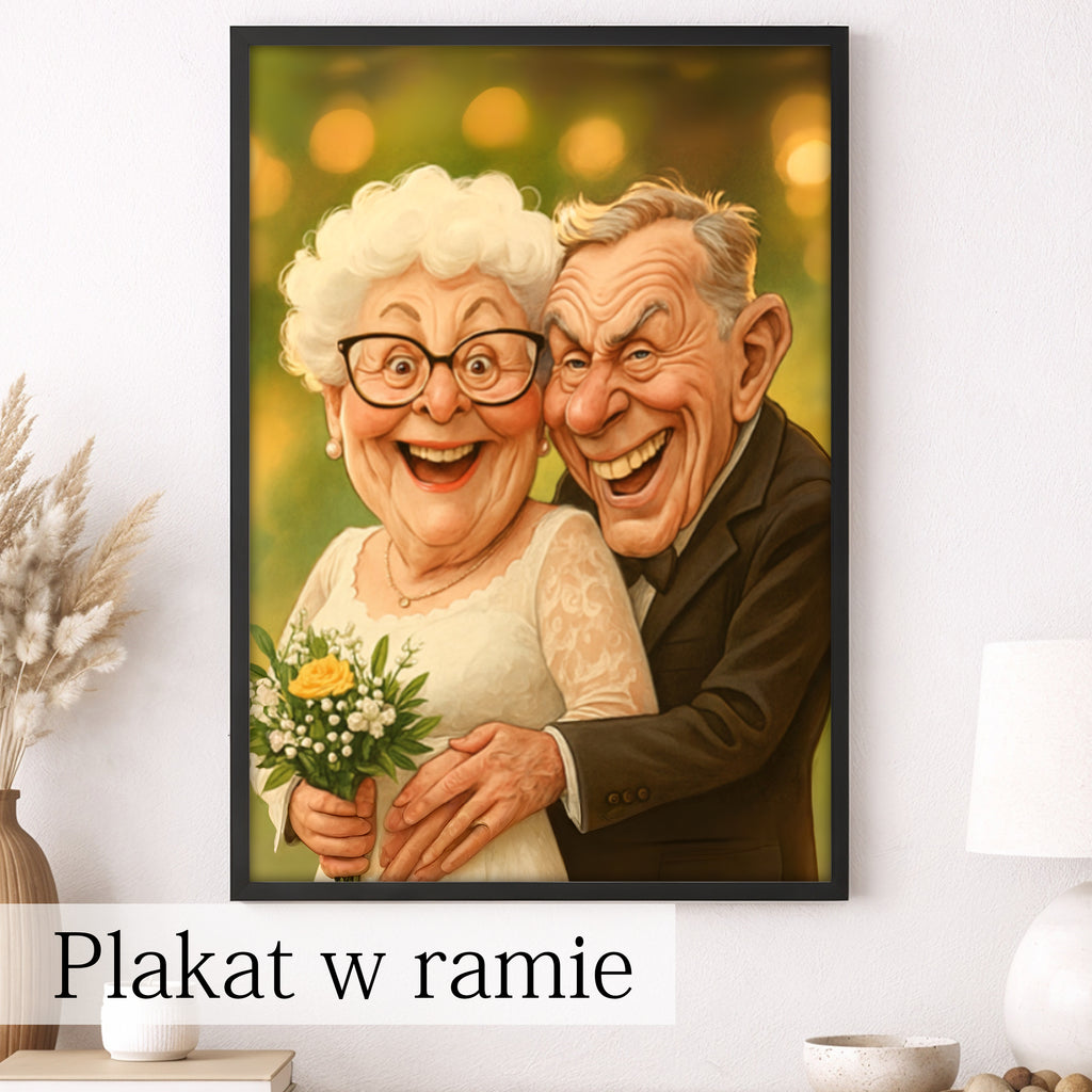 personalizowany obraz karykatura ze zdjęcia efekt wow