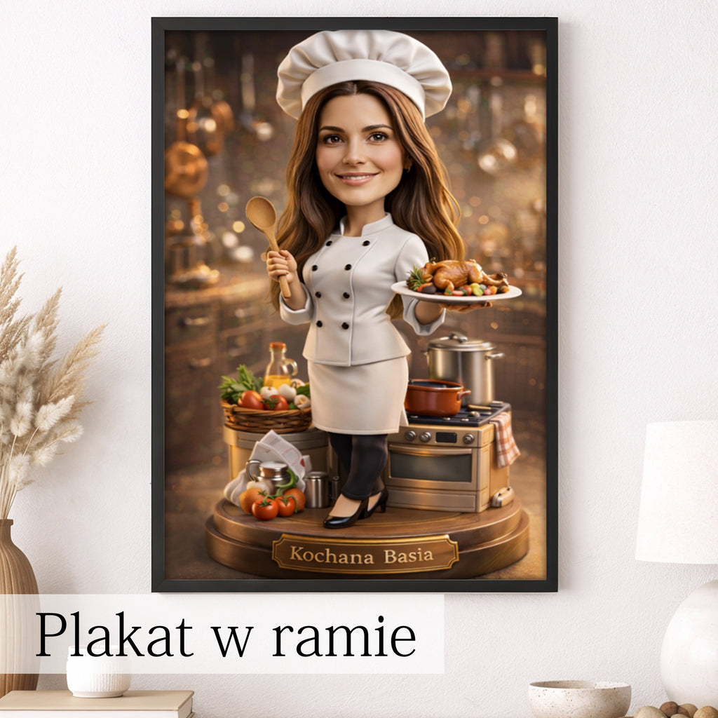 prezent który rozbawi i wzruszy mama kucharka portret