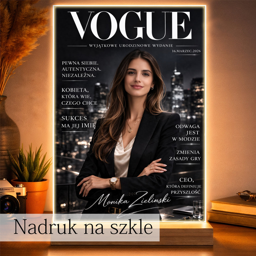 obraz ze zdjęcia kobieta elegancki prezent urodzinowy