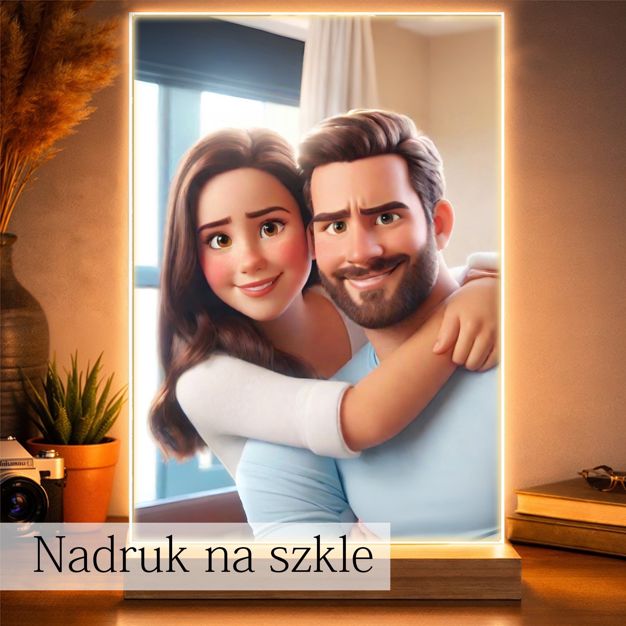 obraz cartoon na zamówienie z fotografii