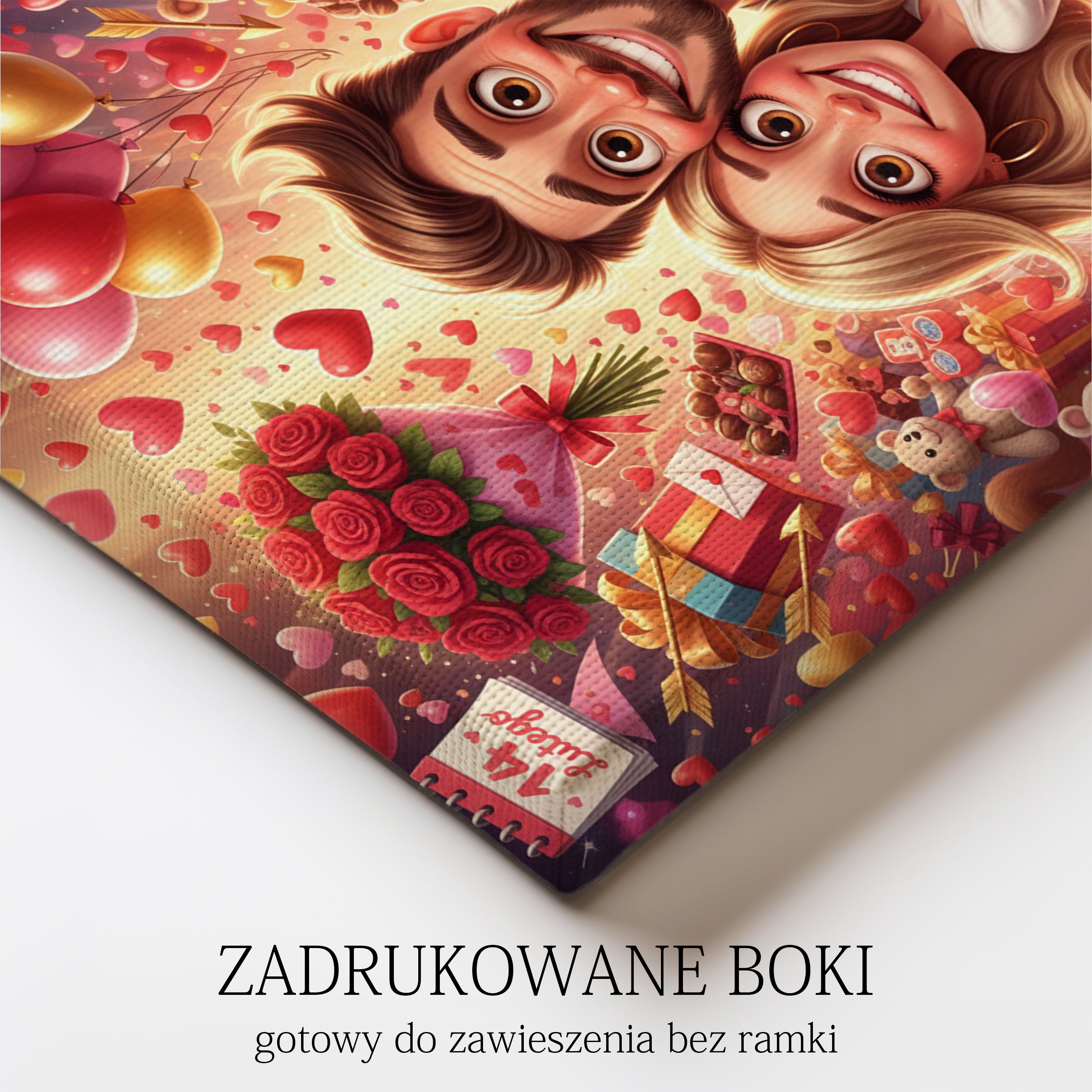 Obraz ze zdjęcia - Prezent dla pary na rocznicę.