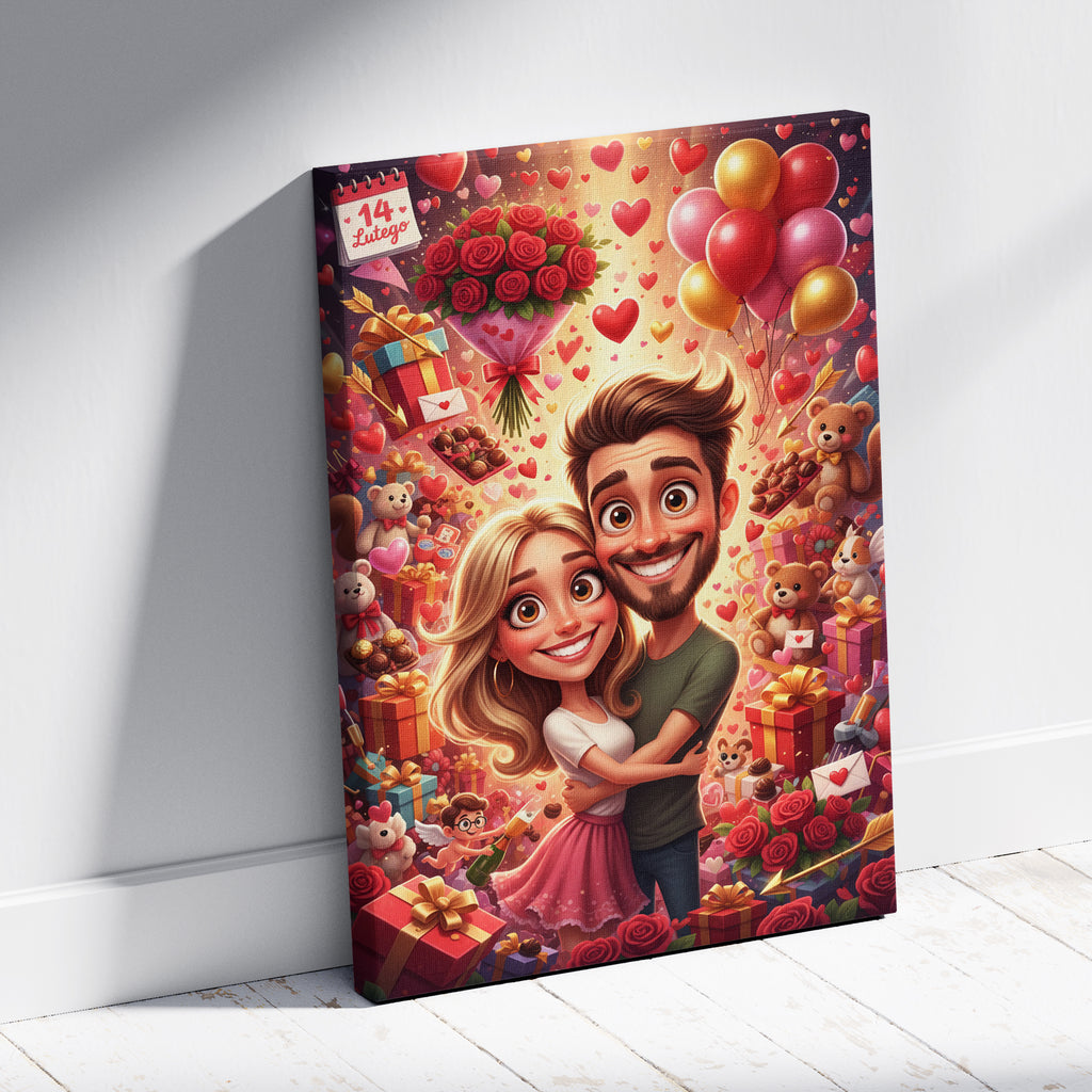 Obraz ze zdjęcia - Prezent dla pary na rocznicę.