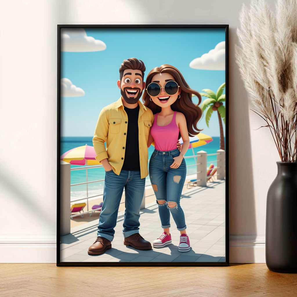 Personalizowany obraz 3D Cartoonizacja – obraz z Twojego zdjęcia