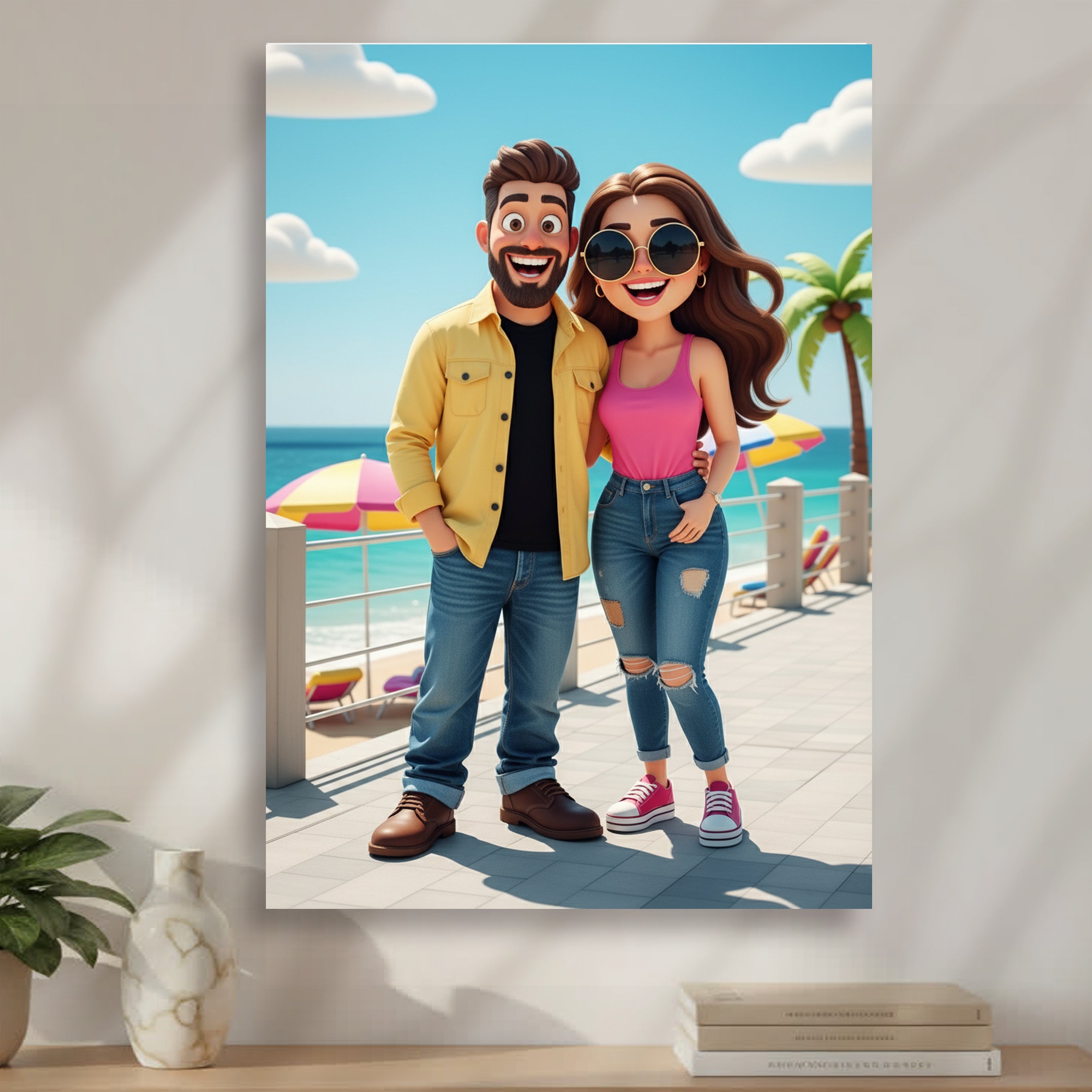 Personalizowany obraz 3D Cartoonizacja – obraz z Twojego zdjęcia