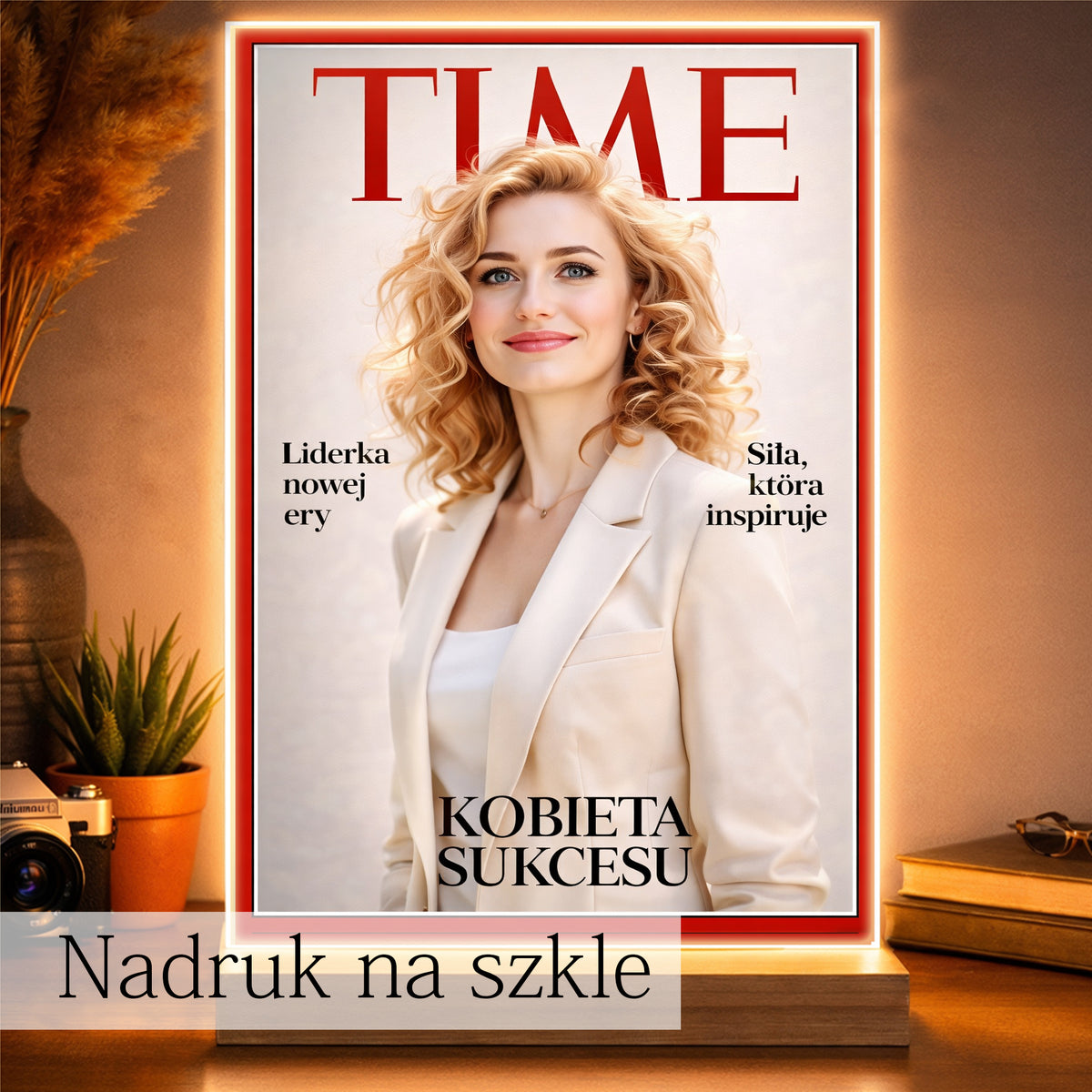 portret biznesowy kobiety ze zdjęcia styl TIME