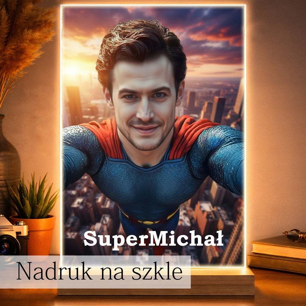 prezent dla niego portret superbohatera pełen mocy i stylu