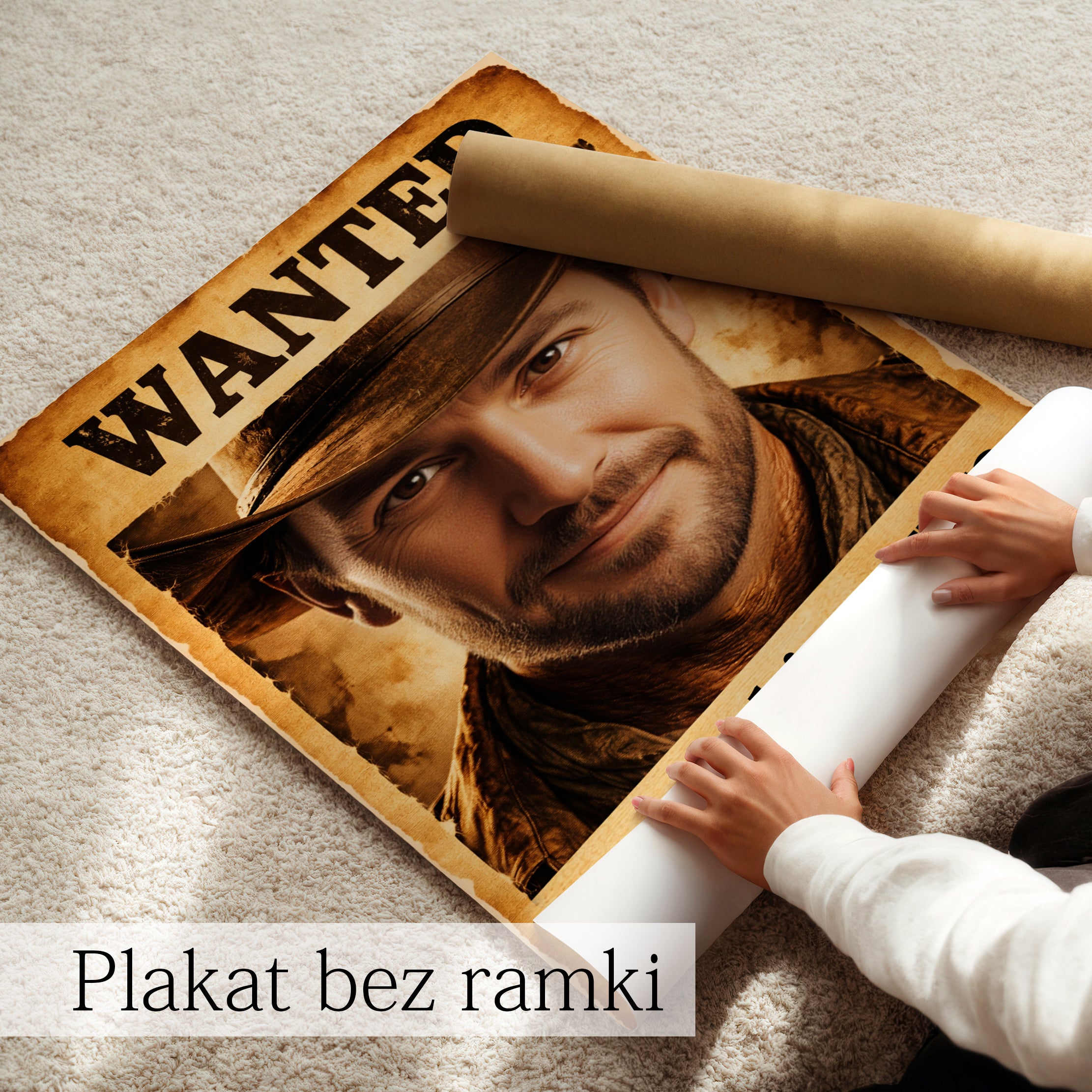 prezent dla niego wanted ze zdjęcia klimatyczny i zabawny