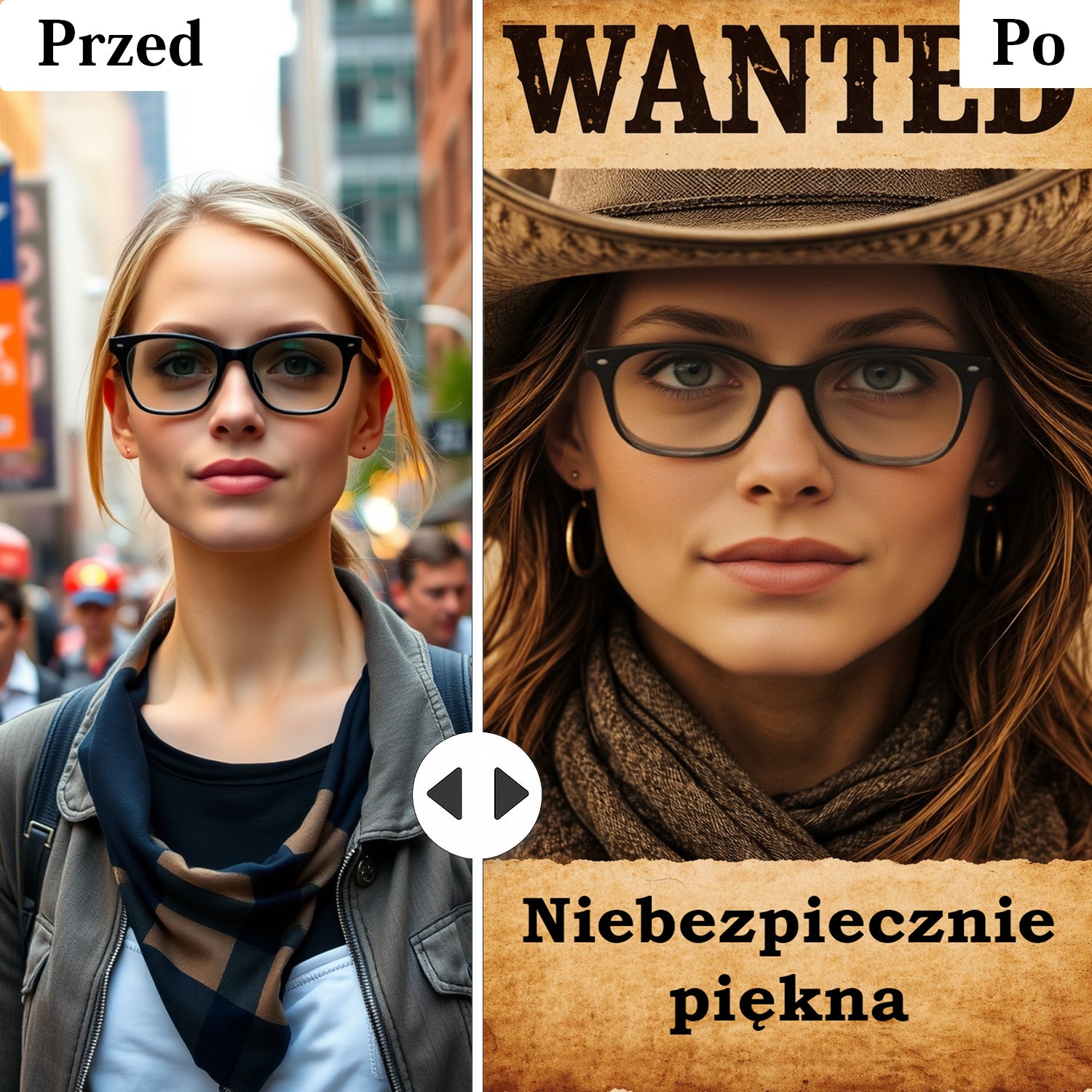plakat wanted ze zdjęcia zabawny i oryginalny prezent dla niej