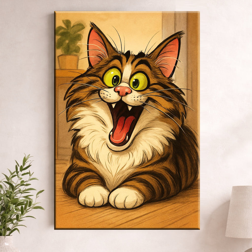 karykatura kota ze zdjęcia portret personalizowany
