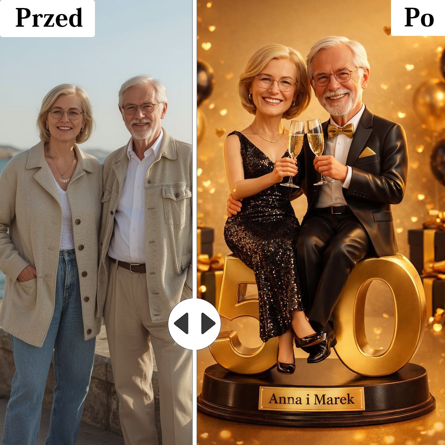 obraz ze zdjęcia dla pary romantyczny i ponadczasowy prezent