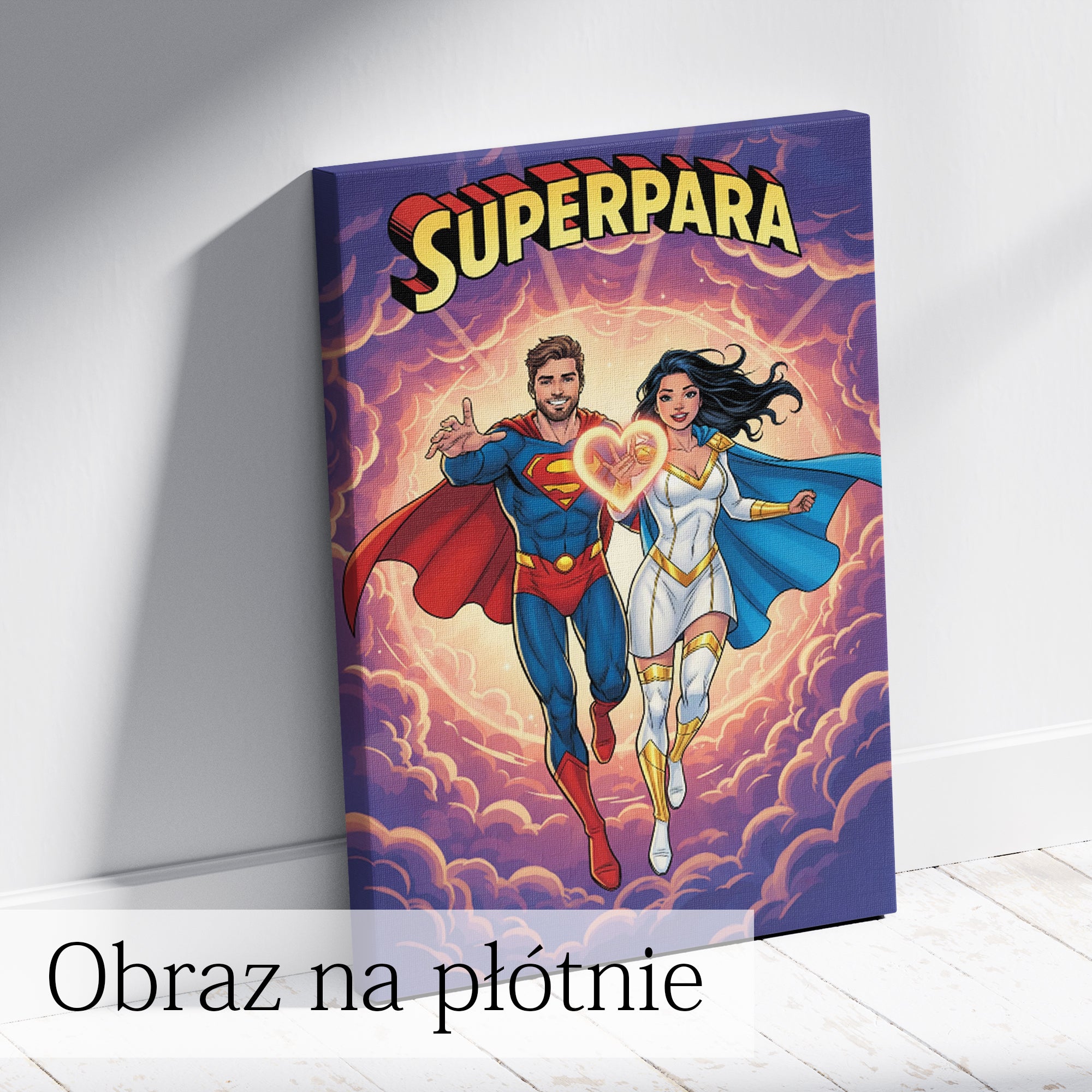 wyjątkowy prezent dla pary portret ze wspólnego zdjęcia