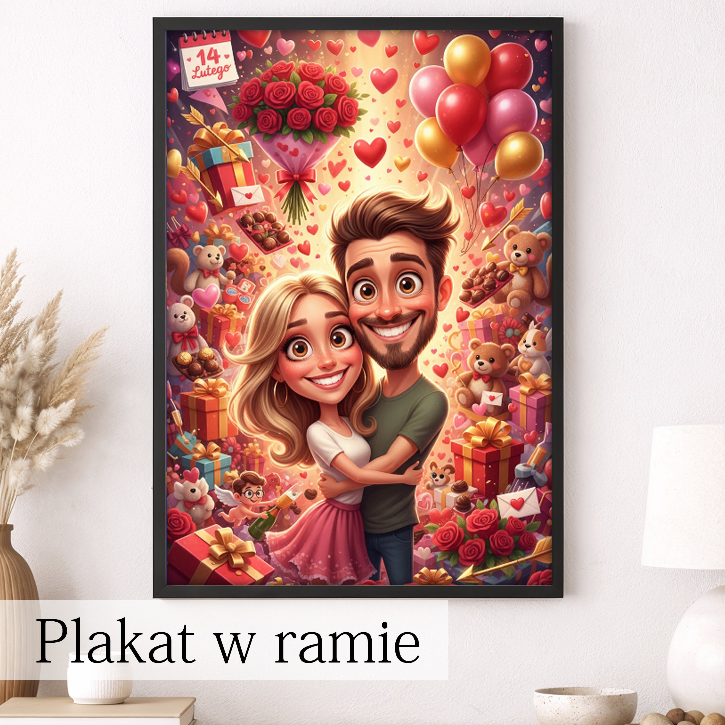 wyjątkowy prezent na rocznicę portret ze wspólnego zdjęcia