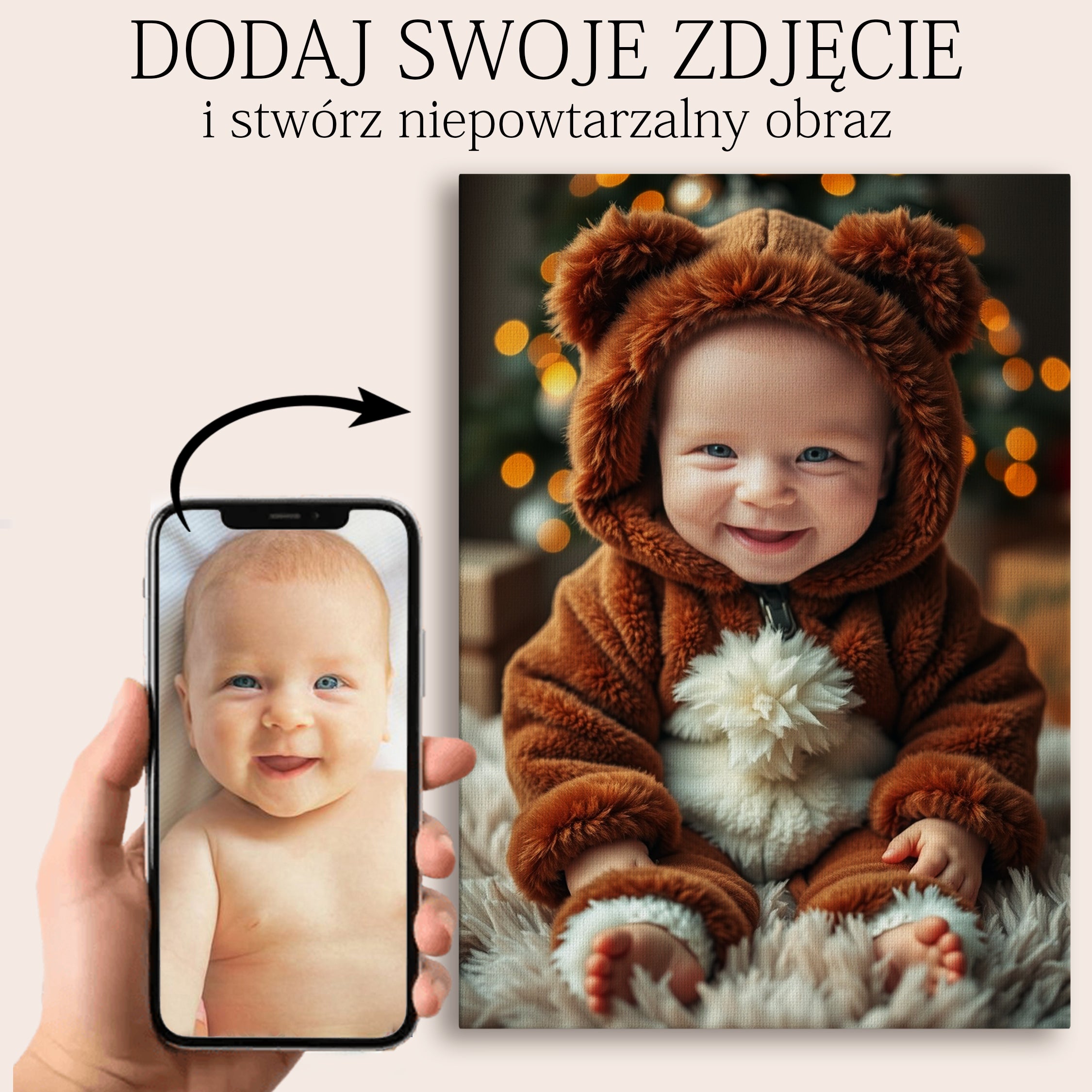 Portret dziecka w stroju misia – uroczy obraz z Twojego zdjęcia