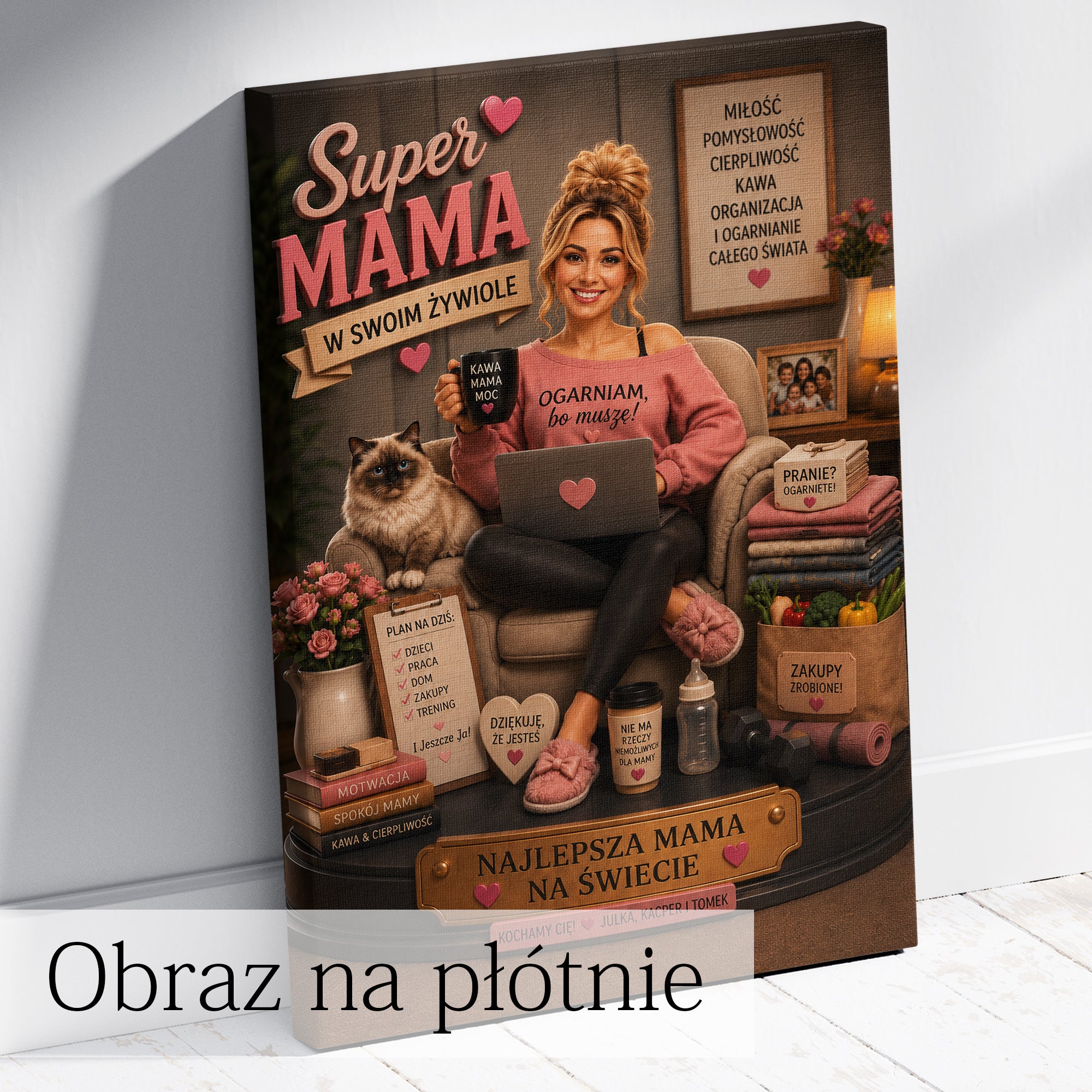 Prezent dla mamy w stylu SuperMama