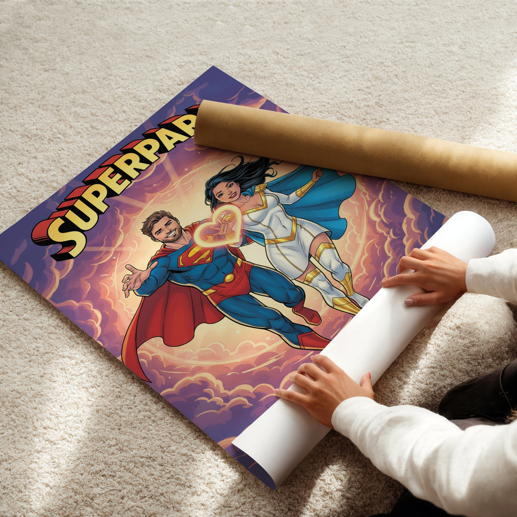 Portret ze zdjęcia - Personalizowany prezent dla pary na rocznicę