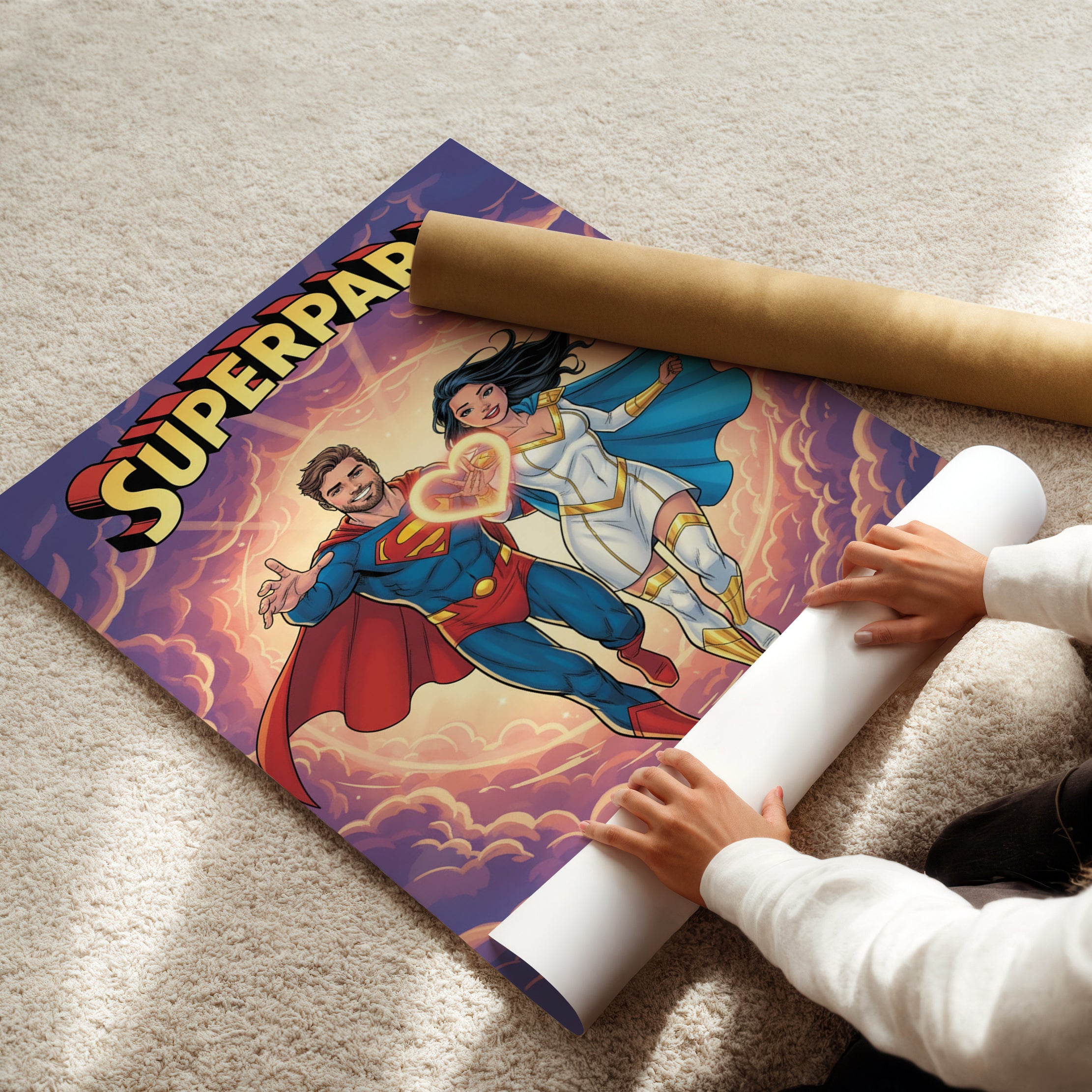 Portret ze zdjęcia - Personalizowany prezent dla pary na rocznicę