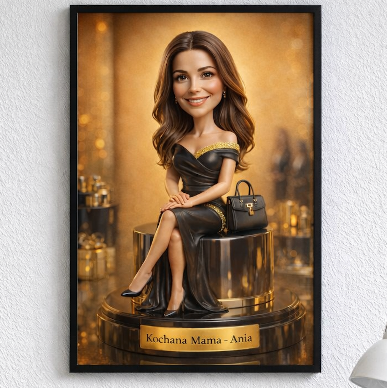 Obraz ze zdjęcia Biznes Woman. Personalizowany prezent dla kobiety