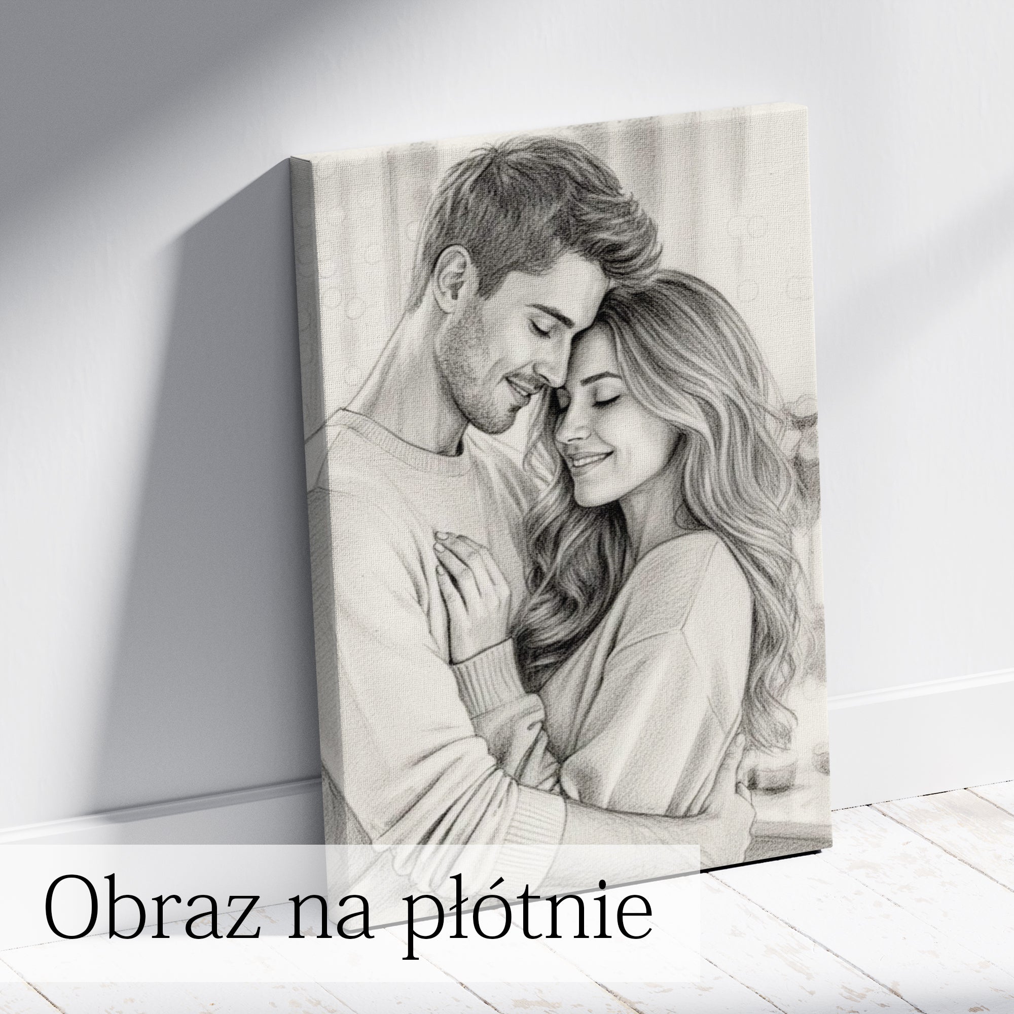 subtelny obraz ze zdjęcia w stylu szkicu elegancja i prostota