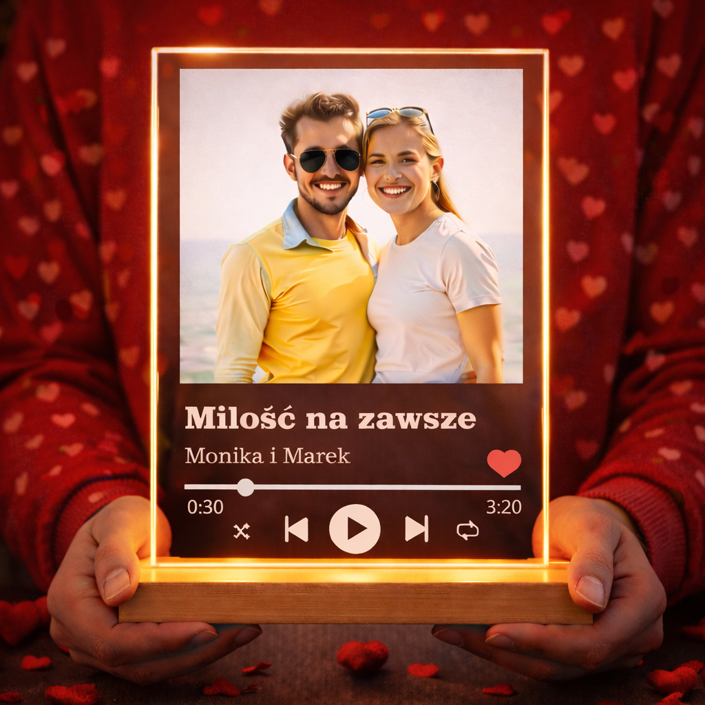ramka spotify ze zdjęcia prezent który wzrusza i zachwyca