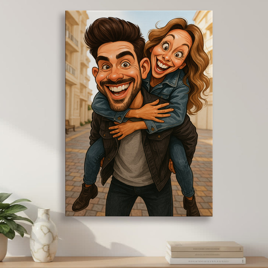 Karykatura ze zdjęcia - Prezent dla Niego dla Niej