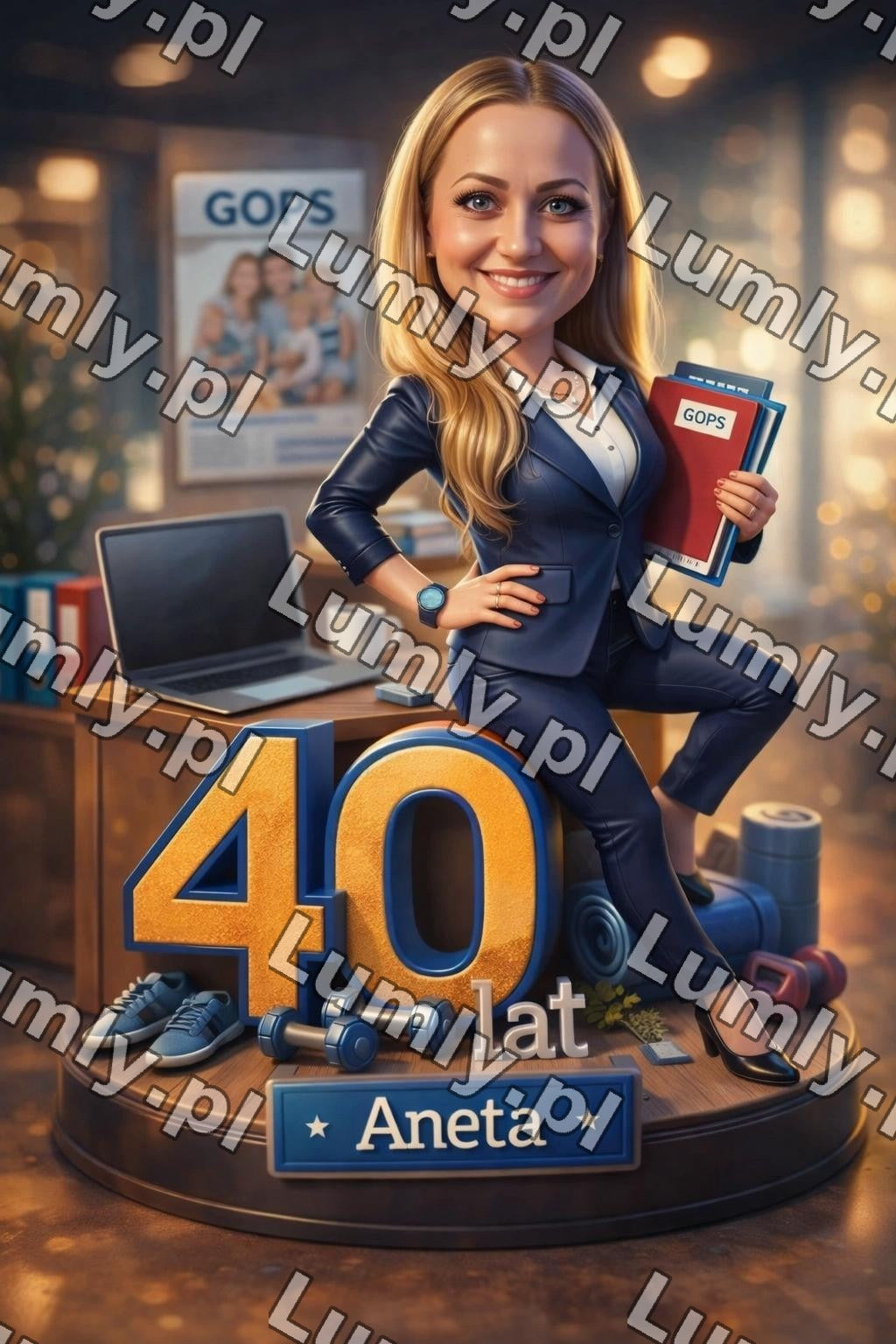 AI caricature-new for ActiveWoma - 50414541