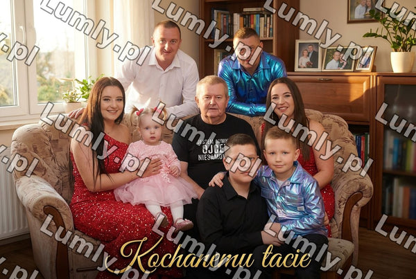 Plakat w czarnej ramce za szkłem - Rozmiar 30×45 cm