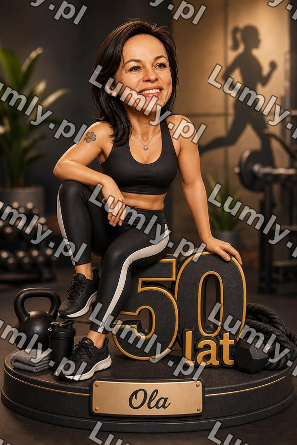 Plakat w drewnianej ramce za szkłem - Rozmiar 20×30 cm