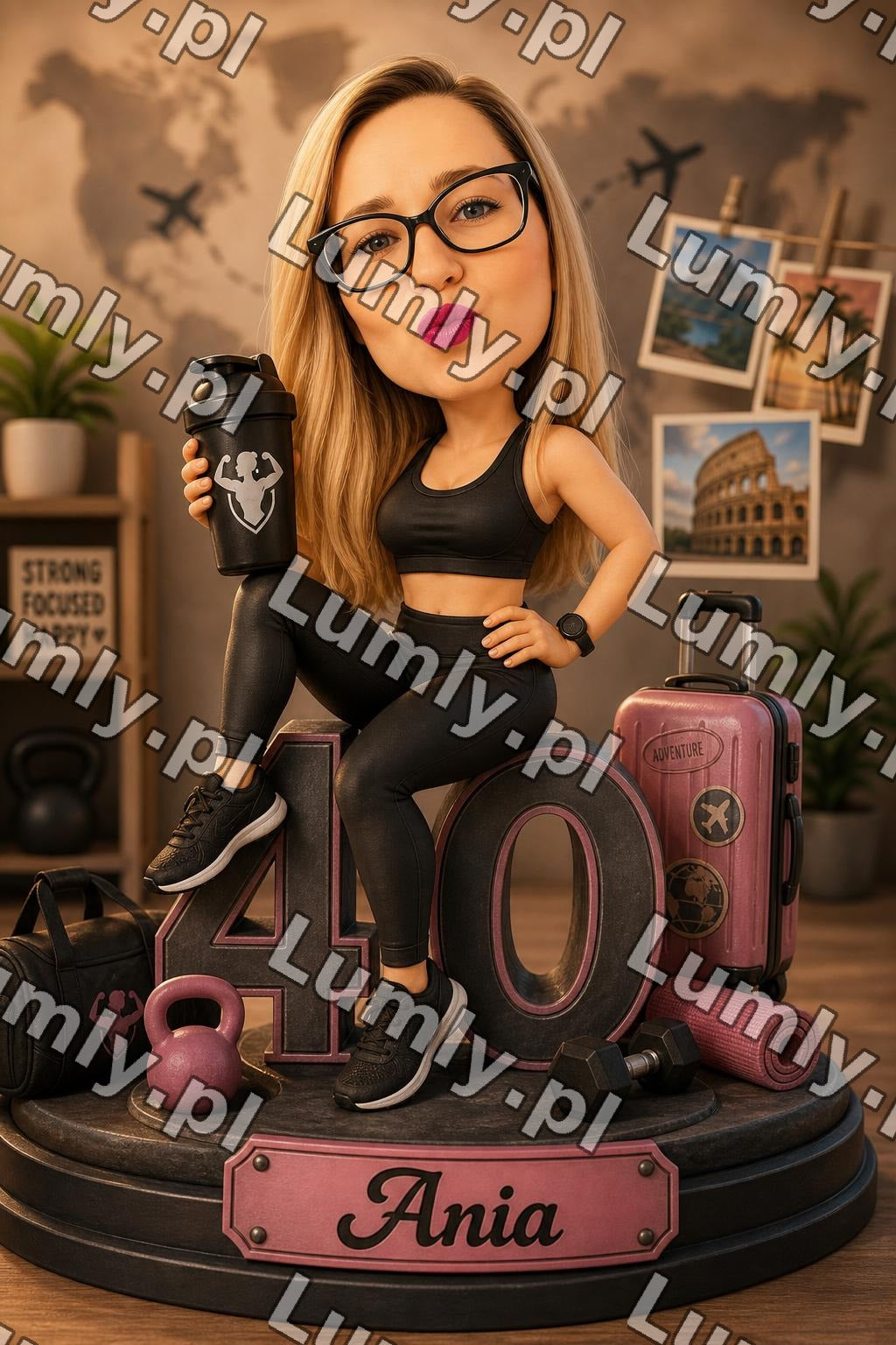 AI caricature-new for FitnessGir - 01841184