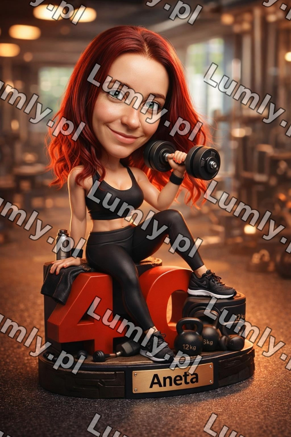 AI caricature-new for FitnessGir - 12997906