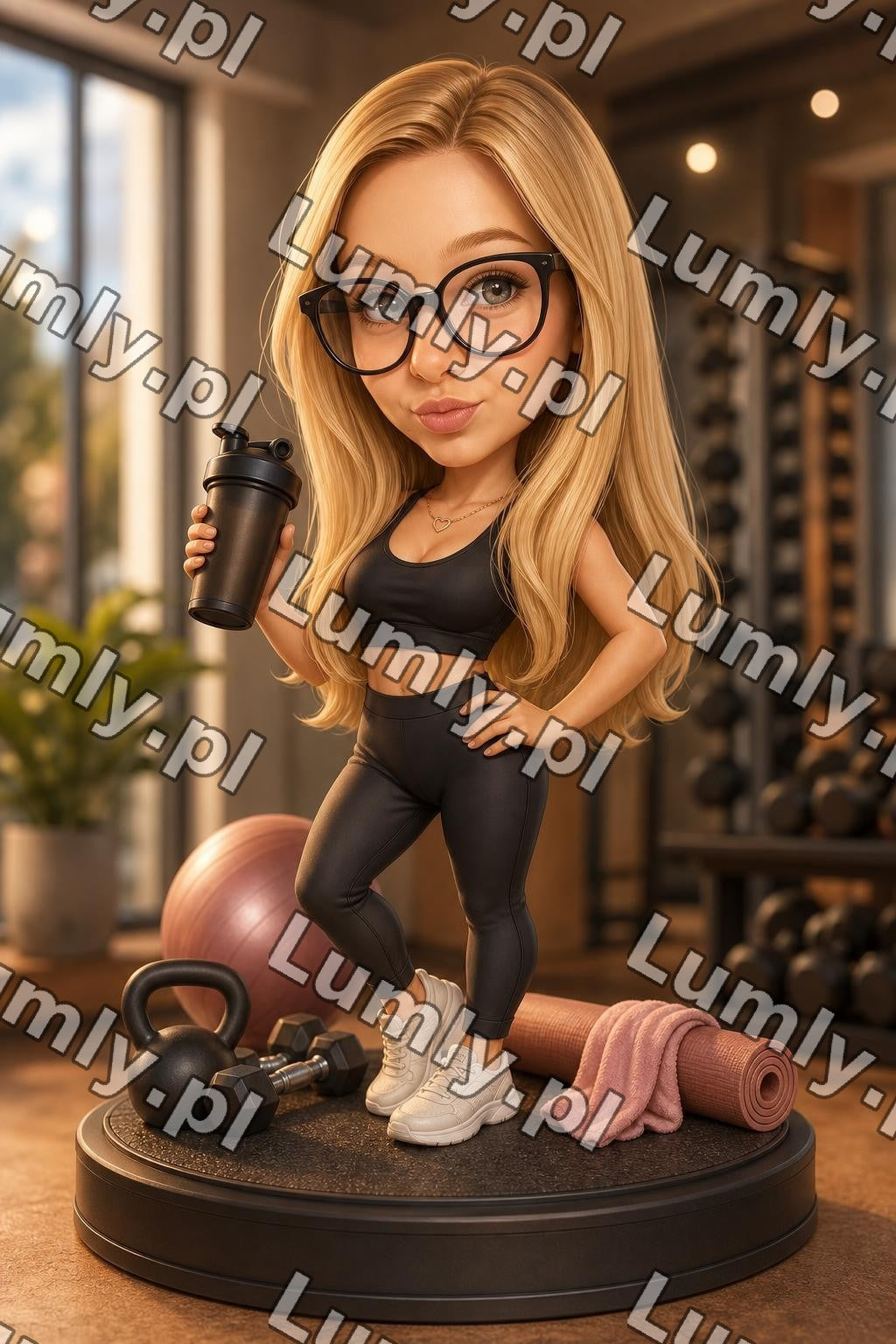 AI caricature-new for FitnessGir - 29132635