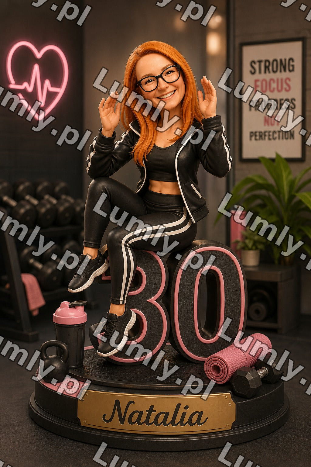 AI caricature-new for FitnessGir - 60532525