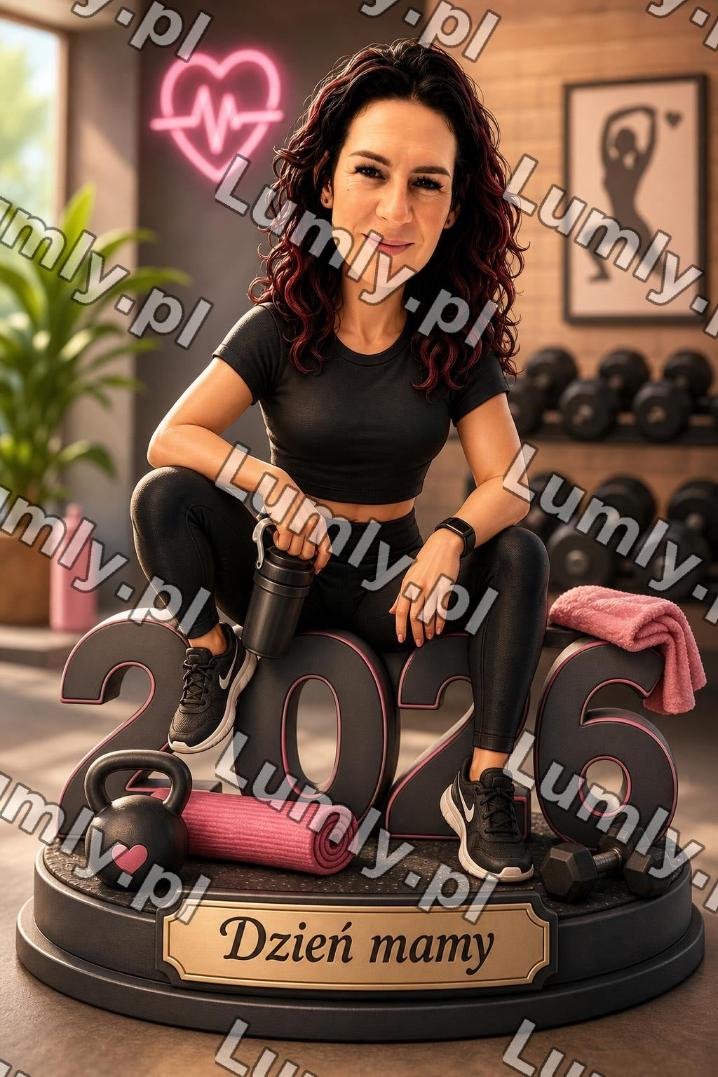 AI caricature-new for FitnessGir - 64669453
