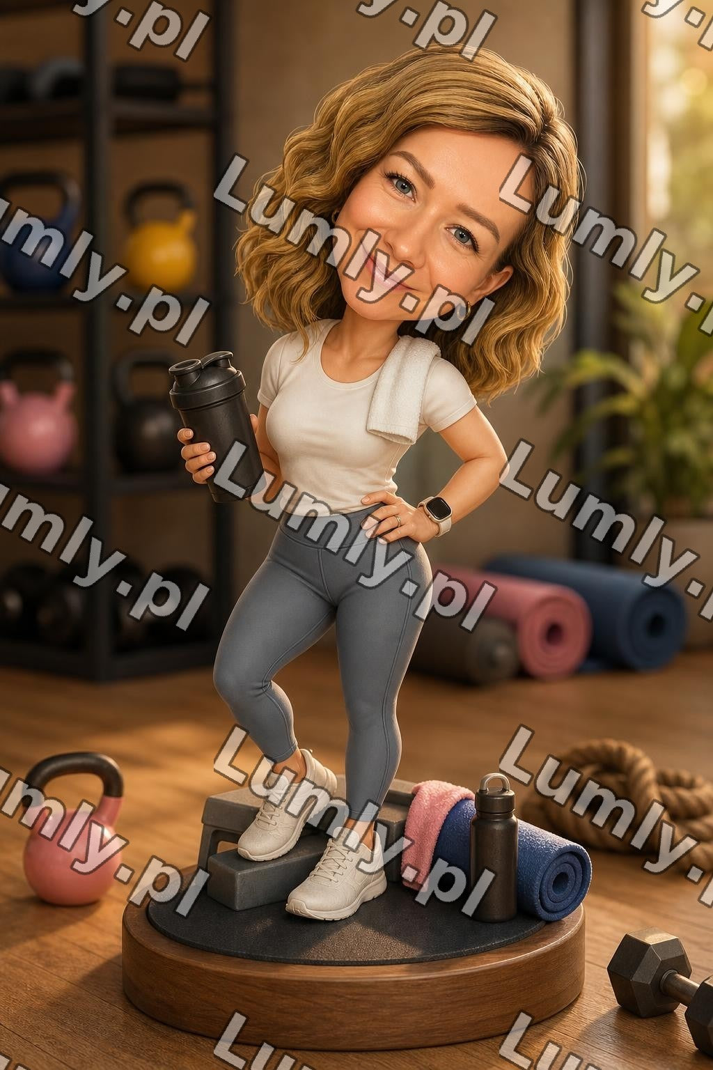 AI caricature-new for FitnessGir - 72510381