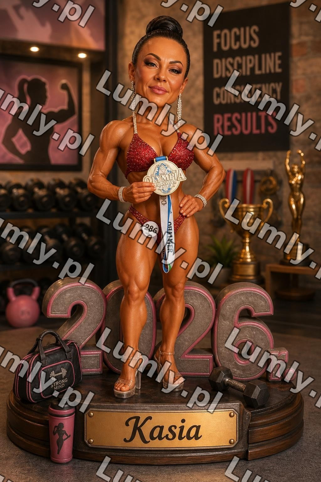 AI caricature-new for FitnessGir - 75277914
