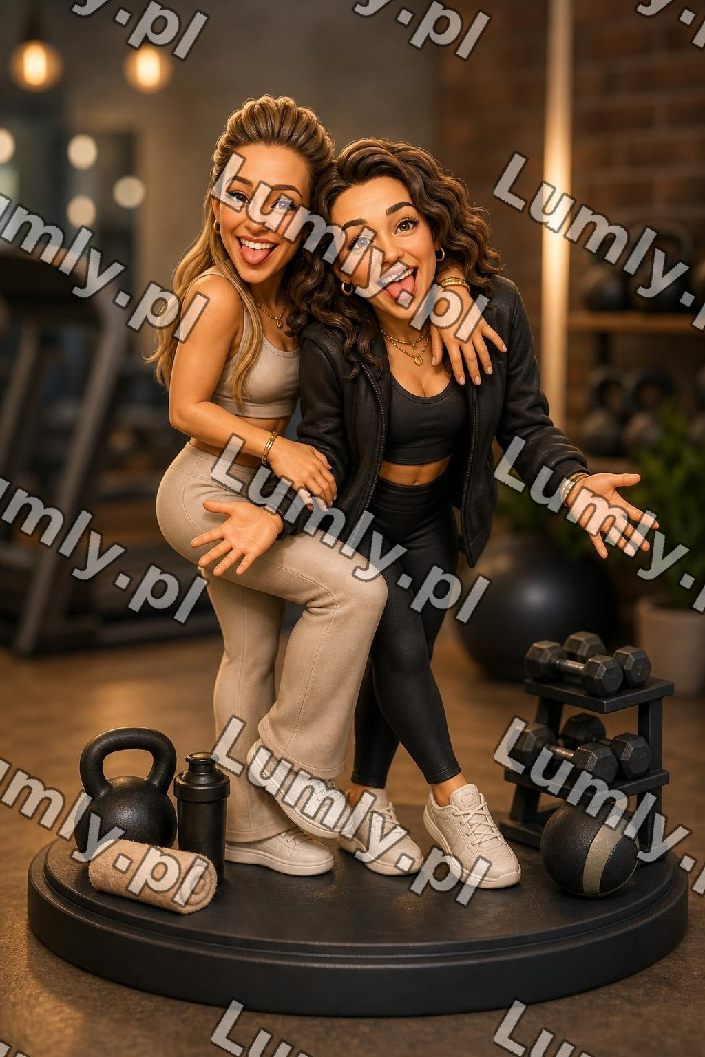 AI caricature-new for FitnessGir - 80830088