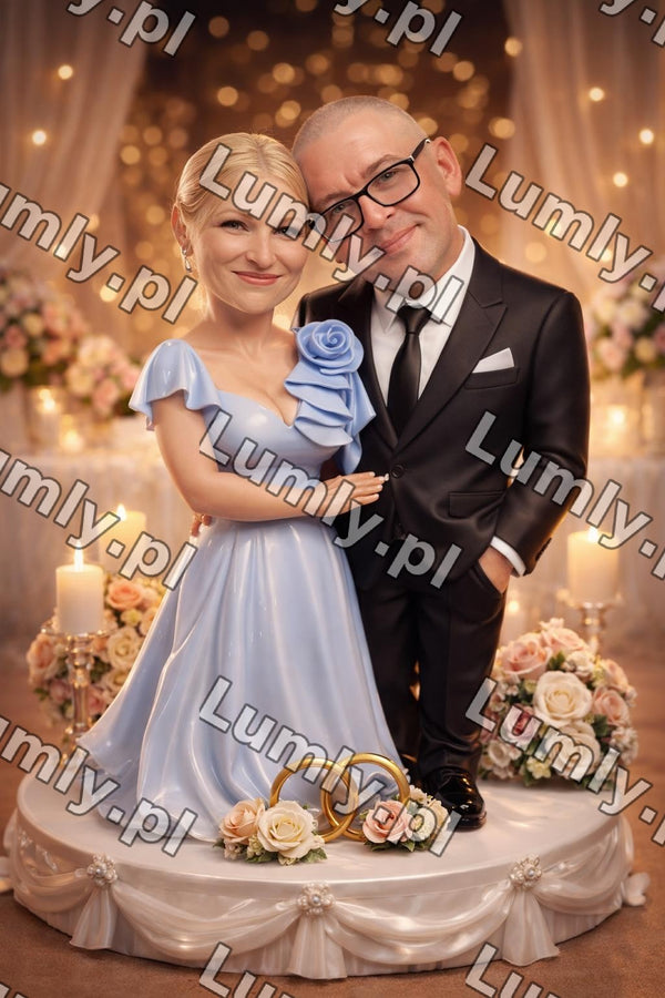 Wydruk na szkle na podstawce LED - Rozmiar 20×30 cm