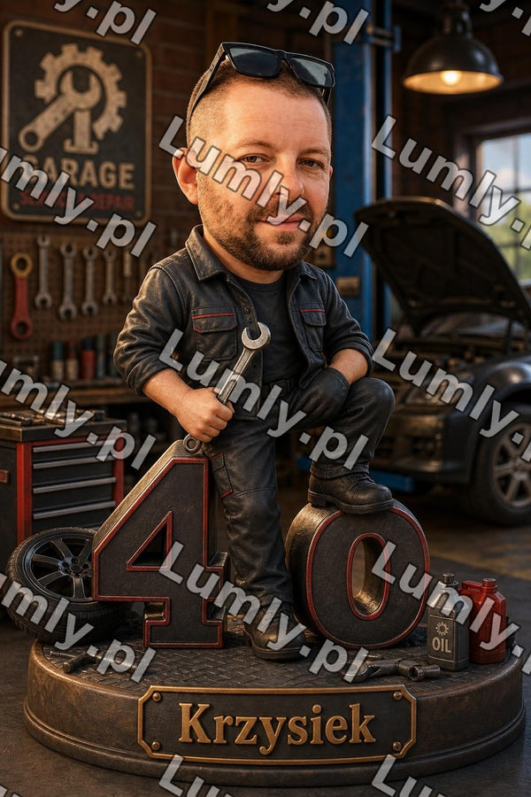 Plakat w czarnej ramce za szkłem - Rozmiar 30×45 cm