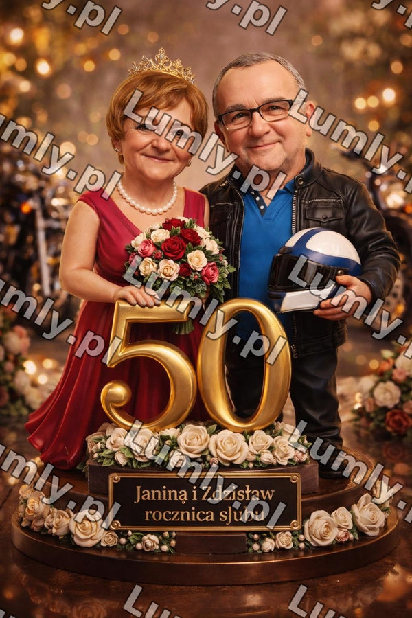Plakat w drewnianej ramce za szkłem - Rozmiar 60×90 cm
