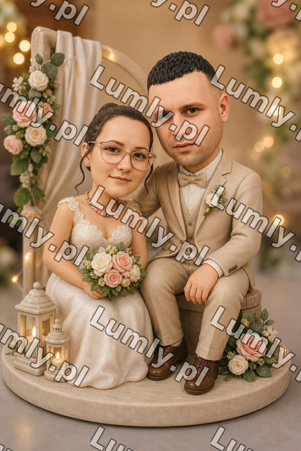 Plakat w białej ramce za szkłem - Rozmiar 20×30 cm