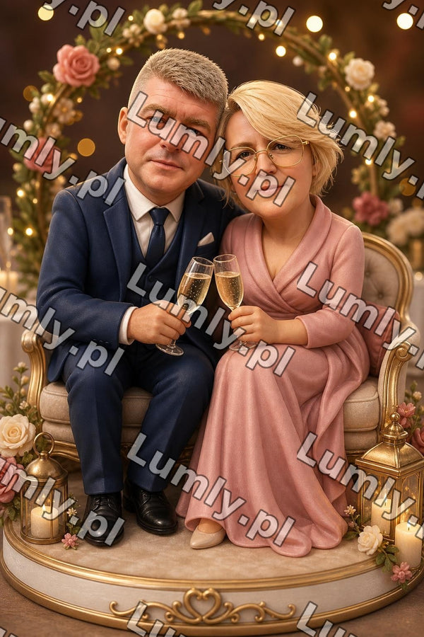 Plakat w czarnej ramce za szkłem - Rozmiar 20×30 cm