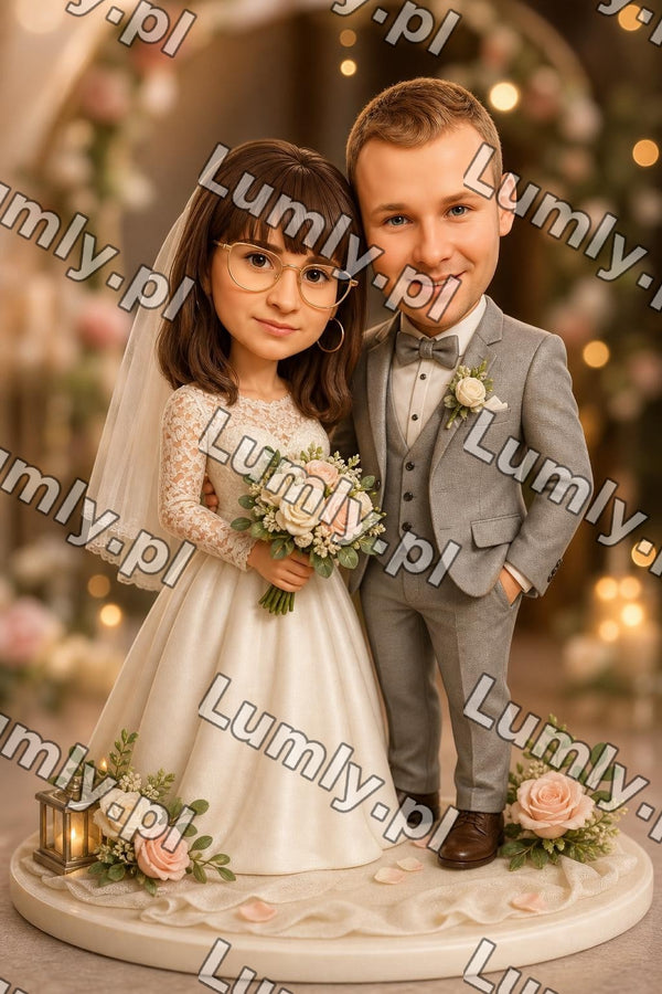 Plakat w drewnianej ramce za szkłem - Rozmiar 20×30 cm