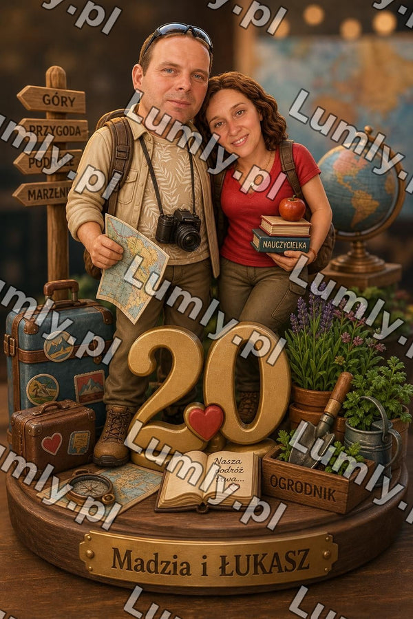 Plakat w czarnej ramce za szkłem - Rozmiar 30×45 cm