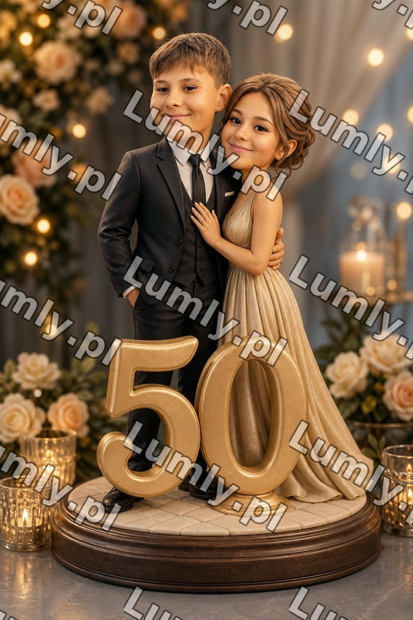 Plakat w drewnianej ramce za szkłem - Rozmiar 50×75 cm