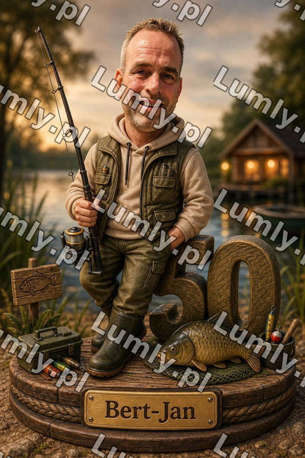 Plakat w czarnej ramce za szkłem - Rozmiar 20×30 cm