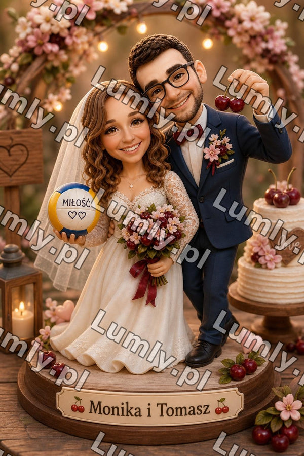 Wydruk na szkle na podstawce LED - Rozmiar 20×30 cm