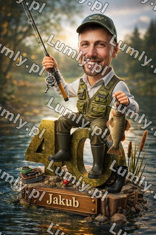 Plakat w czarnej ramce za szkłem - Rozmiar 30×45 cm